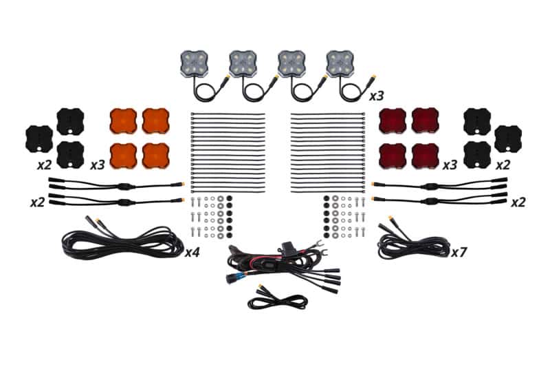 Diode Dynamics — Diode Dynamics Single-Color Rock Light Installer Magnet Mount Kit (12-pack) - view 1