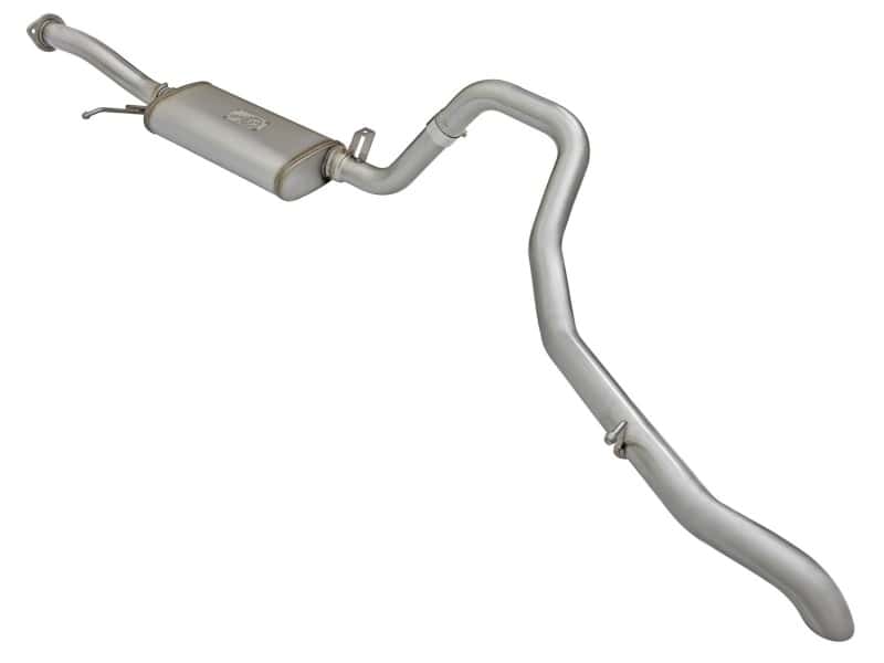 aFe — aFe MACHForce XP Exhaust Cat-Back 2.5in SS-409 01-19 Nissan Patrol L6 4.8L (4-Door Only)
Cat-Back Exhaust - view 1