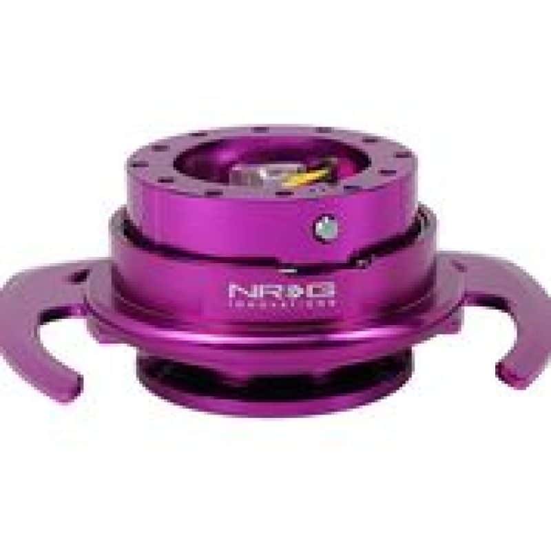 NRG — NRG Quick Release Kit Gen 4.0 - Purple Body / Purple Ring w/ Handles - view 2