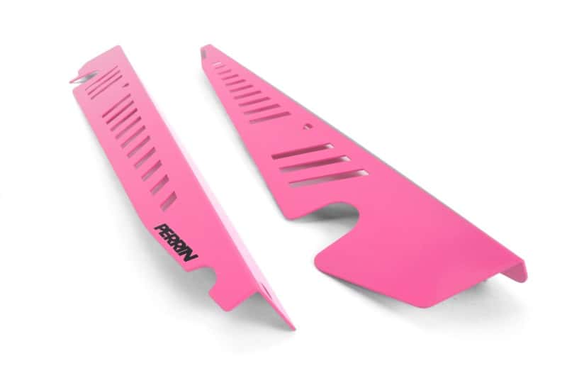 Perrin Performance — PERRIN 15-21 Subaru WRX/STI Fender Shroud Set - Hyper Pink - view 3