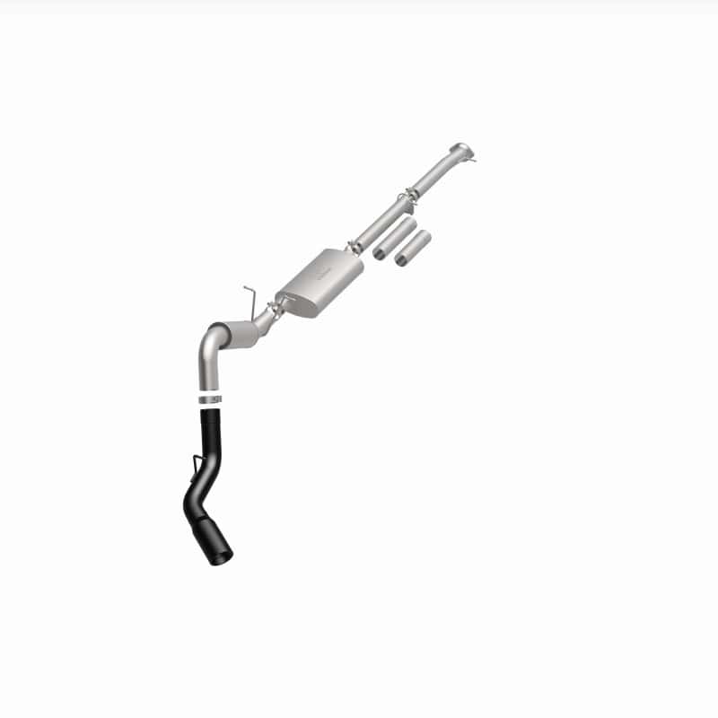 Magnaflow — MagnaFlow 11-19 GM 2500/3500 6.0L 4in Single Passenger Side Rear Exit Cat-Back Exhaust w/Black Tips
Cat-Back - view 27