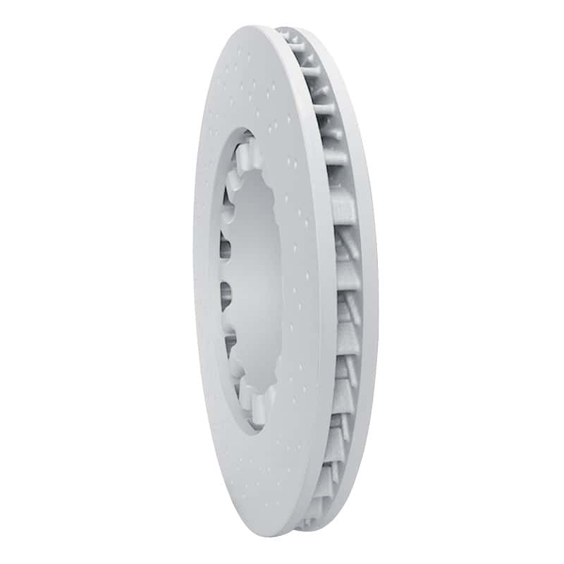 DFC — DFC 17-23 Porsche 718 Boxster Right Front Drilled Hi-Carbon Alloy Geomet Coated Rotor
DFC Brake Rotor - view 4
