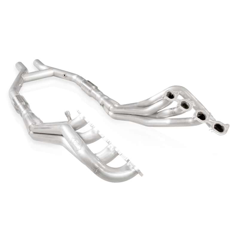 Stainless Works — Stainless Works 2007-14 Shelby GT500 Headers 1-7/8in Primaries High-Flow Cats H-Pipe
Exhaust System - view 2