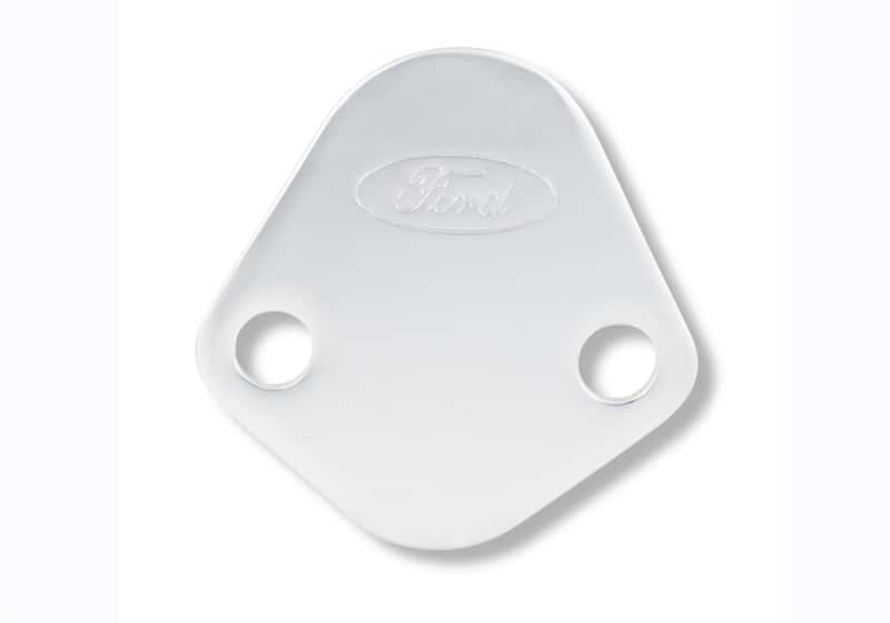 Ford Racing — Ford Racing Ford Logo Fuel Pump Blockoff Plate - Chrome
FuelPmpBlk-OffPlt - view 4