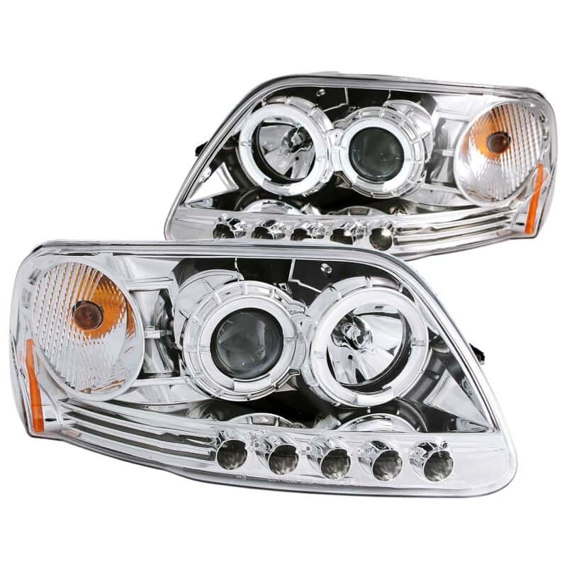 ANZO — ANZO 1997.5-2003 Ford F-150 Projector Headlights w/ Halo and LED Chrome 1pc
Head Light Set
HdLtSet - view 2