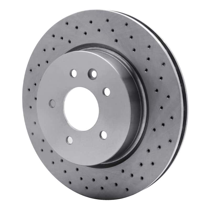 DFC — DFC 00-06 Jaguar XKR Rear Drilled Brake Rotor
DFC Brake Rotor - view 2