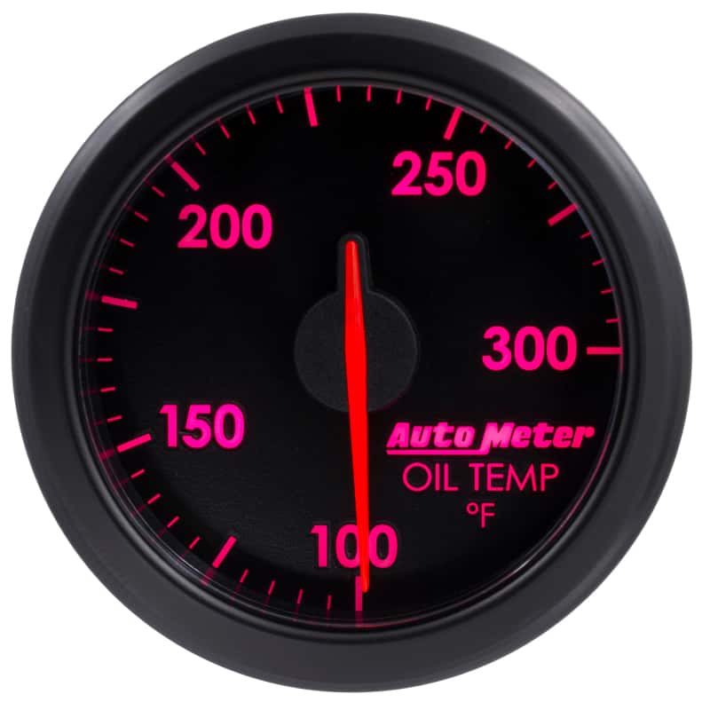 AutoMeter — Autometer Airdrive 2-1/6in Oil Temp Gauge 100-300 Degrees F - Black
GA 2" OILT AIRDRV BK - view 12