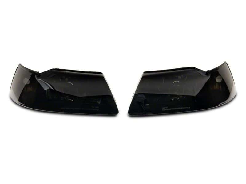 Raxiom — Raxiom 99-04 Ford Mustang Axial Series OEM Style Replacement Headlights- Blk Housing (Smoked Lens)
Headlights - view 2