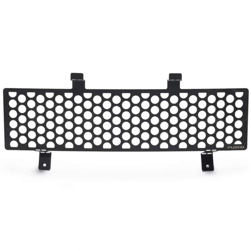 Putco — Putco 11-16 Ford SuperDuty - Stainless Steel Black Punch Design Bumper Grille Inserts
BmprValanceGrilleIns - view 2