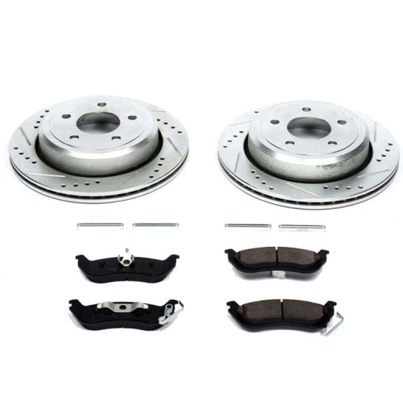 PowerStop — Power Stop 03-11 Ford Crown Victoria Rear Z23 Evolution Sport Brake Kit - view 1