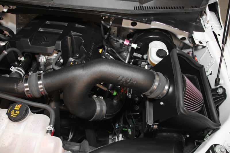 K&N Engineering — K&N 15-16 Ford F-150 2.7L V6 F/I AirCharger Intake Kit
Performance Air Inta
Air Intake System - view 5