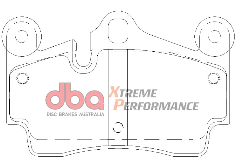 DBA — DBA 03-10 Porsche Cayenne XP650 Rear Brake Pads
Brake Pad - view 2