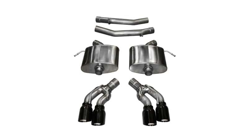 CORSA Performance — Corsa 2016-2019 Cadillac CTS V 6.2L V8 2.75in Black Sport Axle-Back Exhaust
Exhaust - view 5