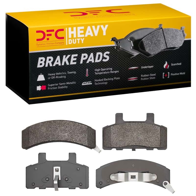 DFC — DFC 88-91 Chevrolet C1500 Front Heavy Duty Pads - Semi Metallic
DFC Brake Pad Set - view 1