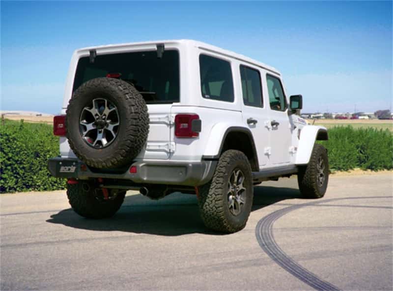 Borla — Borla 2018 Jeep Wrangler JL/JLU 3.6L 2DR/4DR Touring SS Axle Back Black Coated Exhaust w/3.5in Tips
Axle-Back System
bor11955CB - view 4