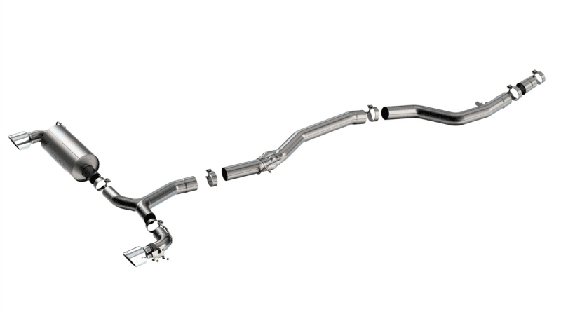 Borla — Borla 20-25 Toyota GR Supra ATAK Cat-Back Exhaust System w/ Chrome Tips
Cat-Back System - view 2