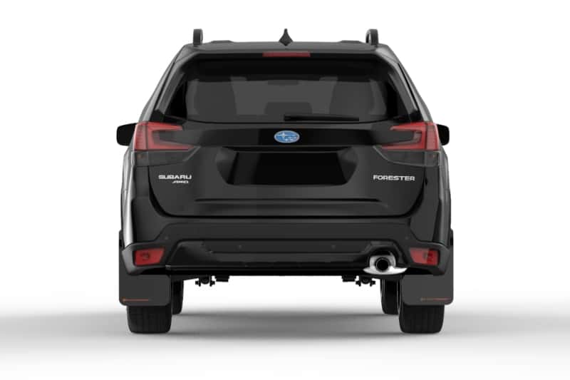 Rally Armor — Rally Armor 19-21 Subaru Forester Black UR Mud Flap w/ Orange Logo
Mud Flap - view 3