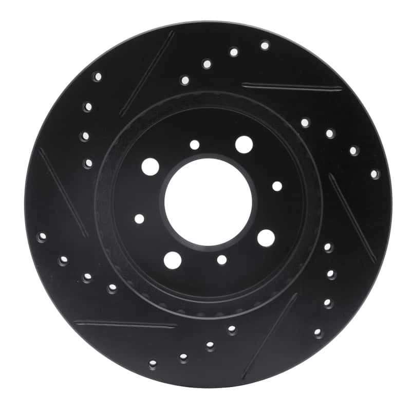R1 Concepts — R1 90-17 Acura EL Front Right Drilled & Slotted Black Brake Rotor
R1 Brake Rotor Drill - view 5