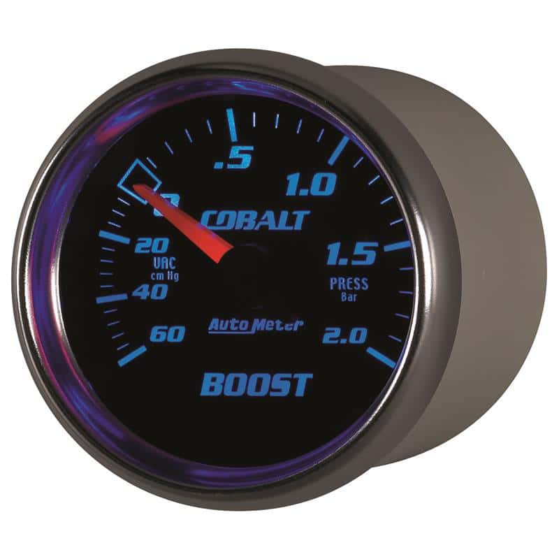 AutoMeter — Autometer Cobalt 52mm 2 BAR Mechanical Boost Gauge
GA 2" BST 2 BAR M CB - view 5