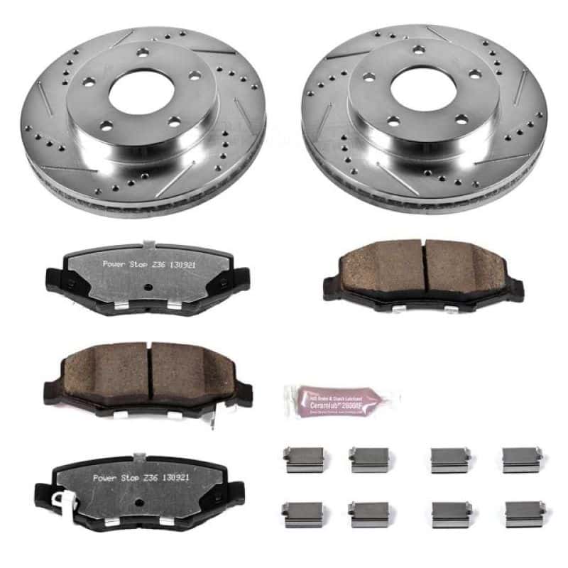 PowerStop — Power Stop 07-11 Dodge Nitro Rear Z36 Truck & Tow Brake Kit - view 1
