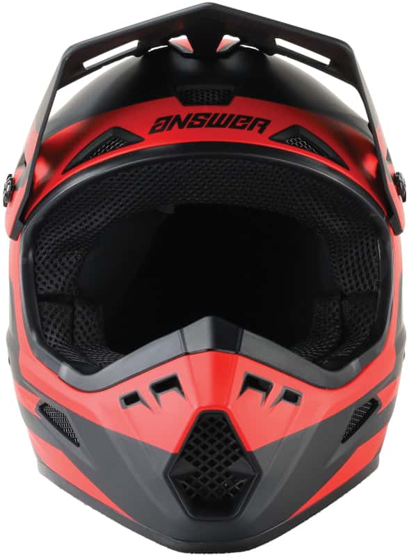 Answer — Answer AR1 Sweep Helmet Black/Red - Large - view 2