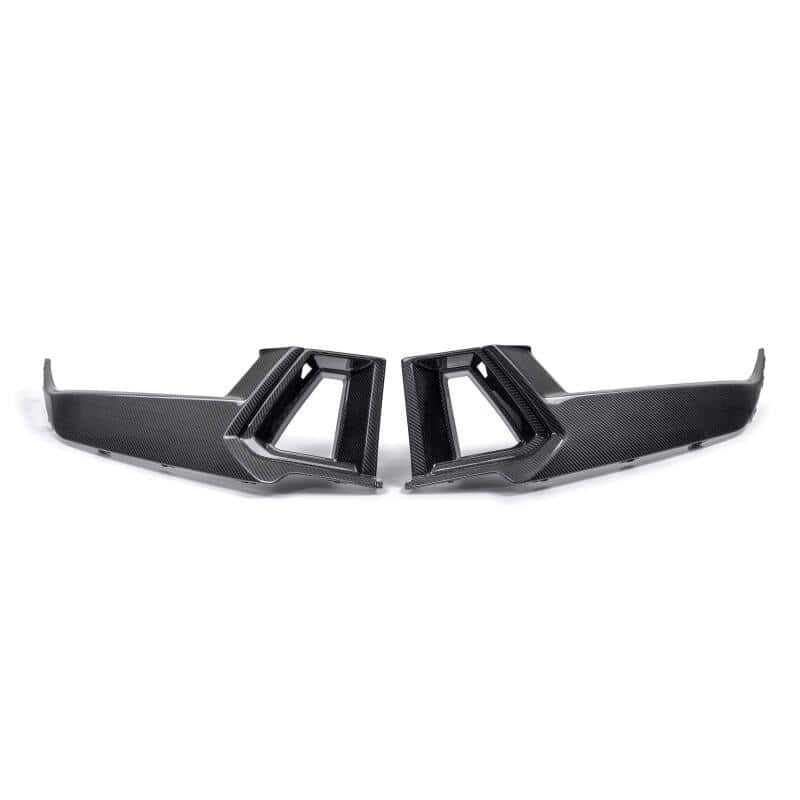 Anderson Composites — Anderson Composites 2024 Ford Mustang Dark Horse Carbon Fiber Headlight Surround - view 6