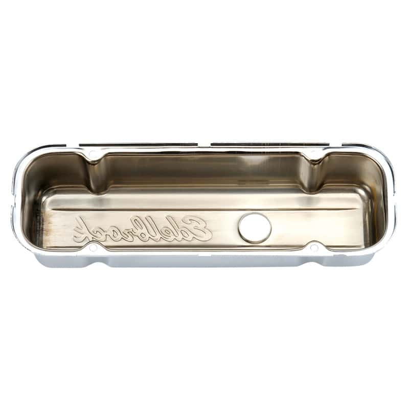 Edelbrock — Edelbrock Valve Cover Signature Series Buick 1977 and Later 3 8L and 4 1L V6 Chrome
CHROME/PRO-FLO - view 4
