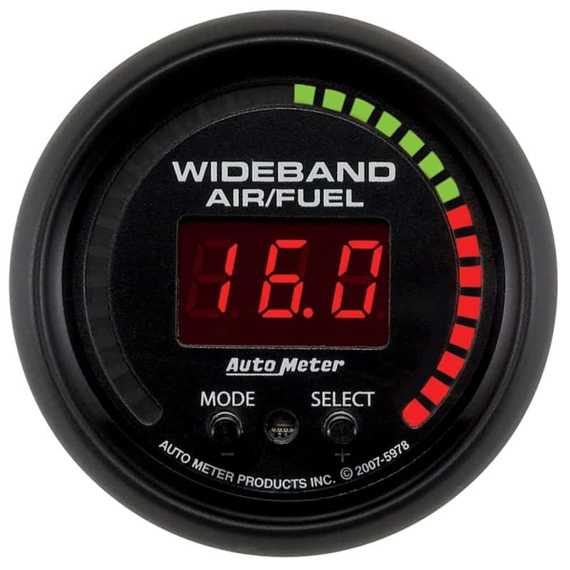 AutoMeter — Autometer ES Digital 52mm Wideband Air/Fuel Kit
GA 2" WDBND AFR D ES - view 1