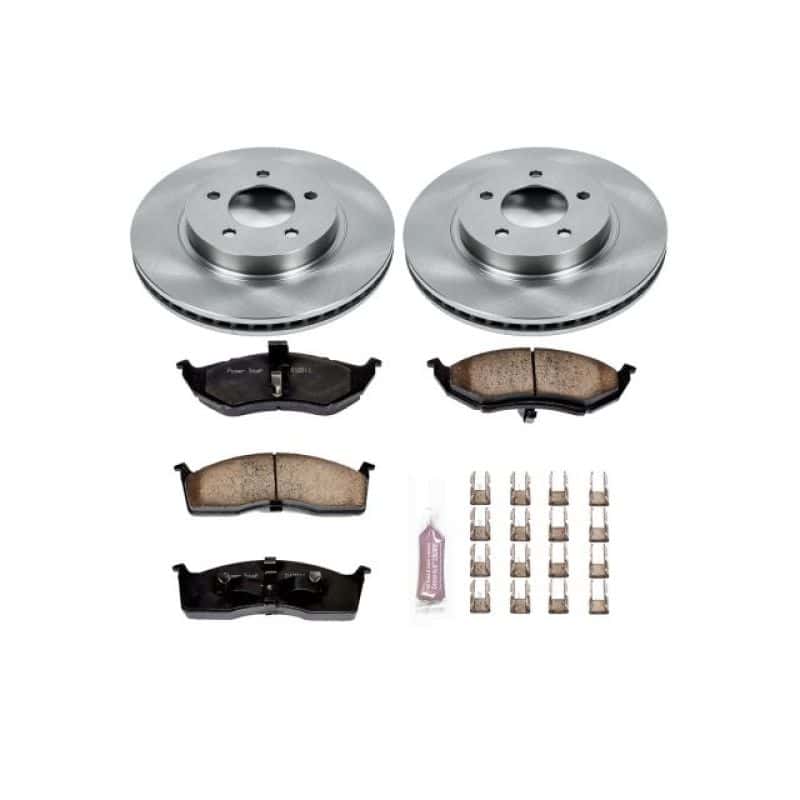 PowerStop — Power Stop 99-04 Chrysler 300M Front Autospecialty Brake Kit - view 1