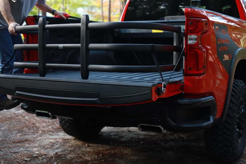 AMP Research — AMP Research 20-23 Chevrolet/GMC Silverado/Sierra 1500 (No Multipro Tailgt) Bedxtender HD Max - Blk
BEDXTENDER HD MAX
TrkBedTgateExt - view 3