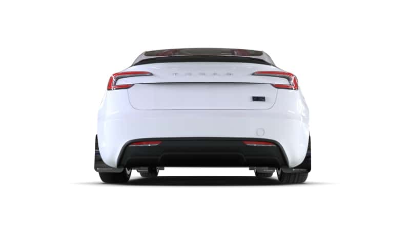 Rally Armor — Rally Armor 24-26 Tesla Model 3 Highland Black UR Mud Flap Dark Grey Logo
Mud Flap - view 7