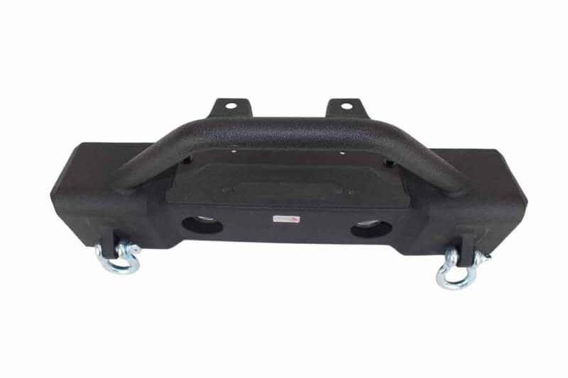 Fishbone Offroad — Fishbone Offroad 07-18 Jeep Wrangler JK Stubby Bumper W/Tube Guard - Black Textured Powdercoated - view 5