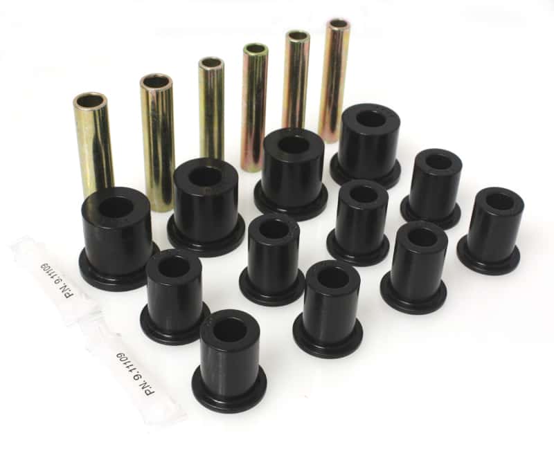 Energy Suspension — Energy Suspension 71-87 Blazer/Denali XL/Suburban/Yukon XL / 71-87 1/2ton/3/4ton/1ton Black Front Le
Leaf Spring Bushing - view 3