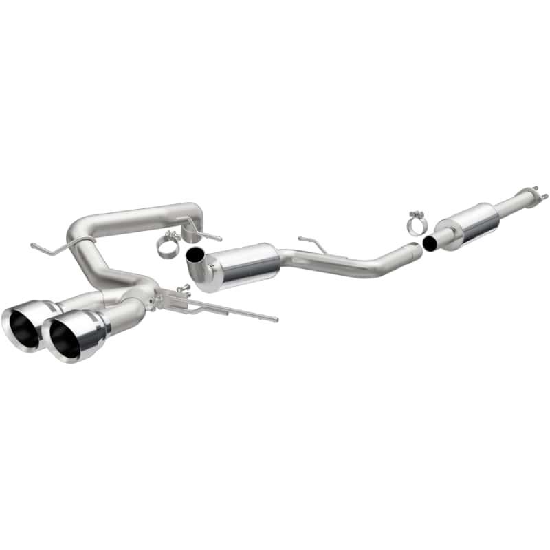 Magnaflow — MagnaFlow 13 Ford Focus 2.0L Turbocharged ST Dual Center Rear Exit Stainless Cat Back Perf Exhaust
Cat-Back - view 2