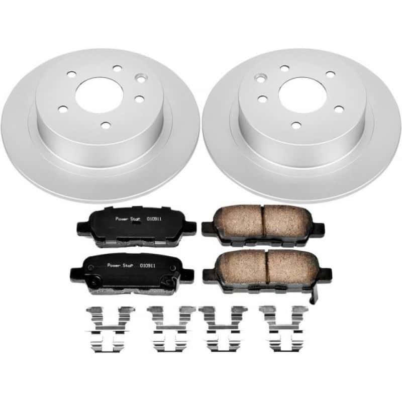 PowerStop — Power Stop 07-10 Nissan Altima Rear Z17 Evolution Geomet Coated Brake Kit - view 1