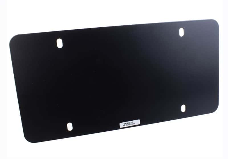 Ford Racing — Ford Racing Black Stainless Steel Marque Plate
License Plate - view 11