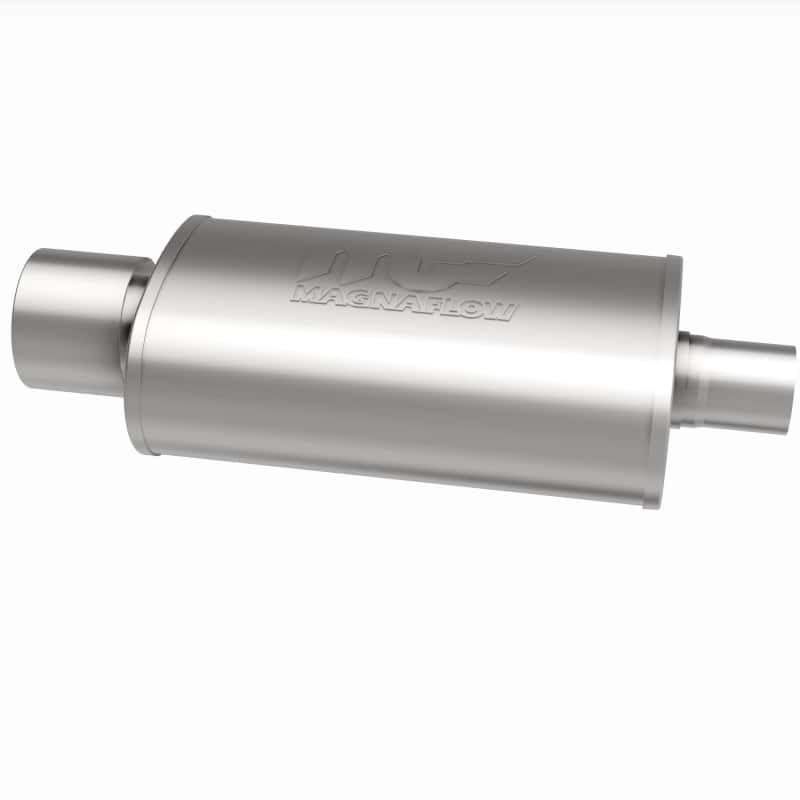 Magnaflow — MagnaFlow Muffler W/Tip Mag SS 14X5X8 2.25/4.
Straight Through - view 12