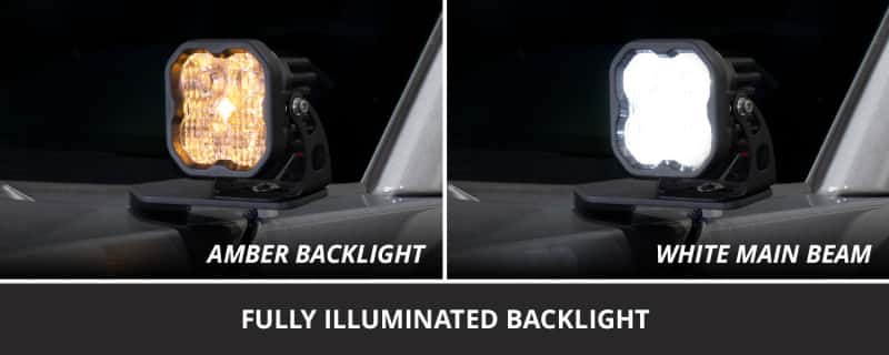 Diode Dynamics — Diode Dynamics 17-22 Ford Super Duty Stage Series Backlit Ditch Light Kit - view 6