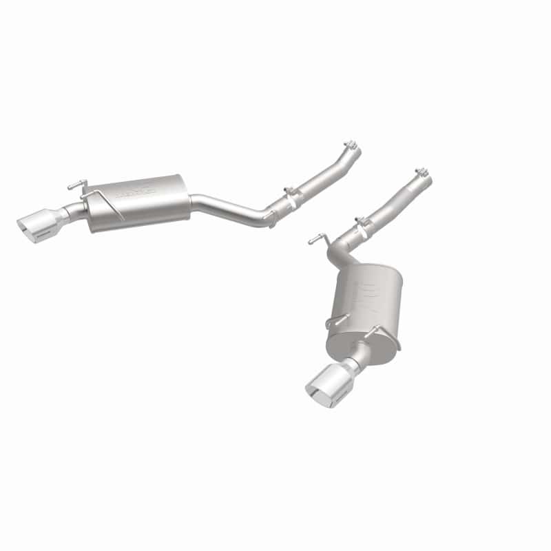 Magnaflow — MagnaFlow Axle-Back Stainless Dual Split 4in Polished Tips 10-15 Chevrolet Camaro Convert. 3.6L V6
Axle-Back
Cat-Back - view 24