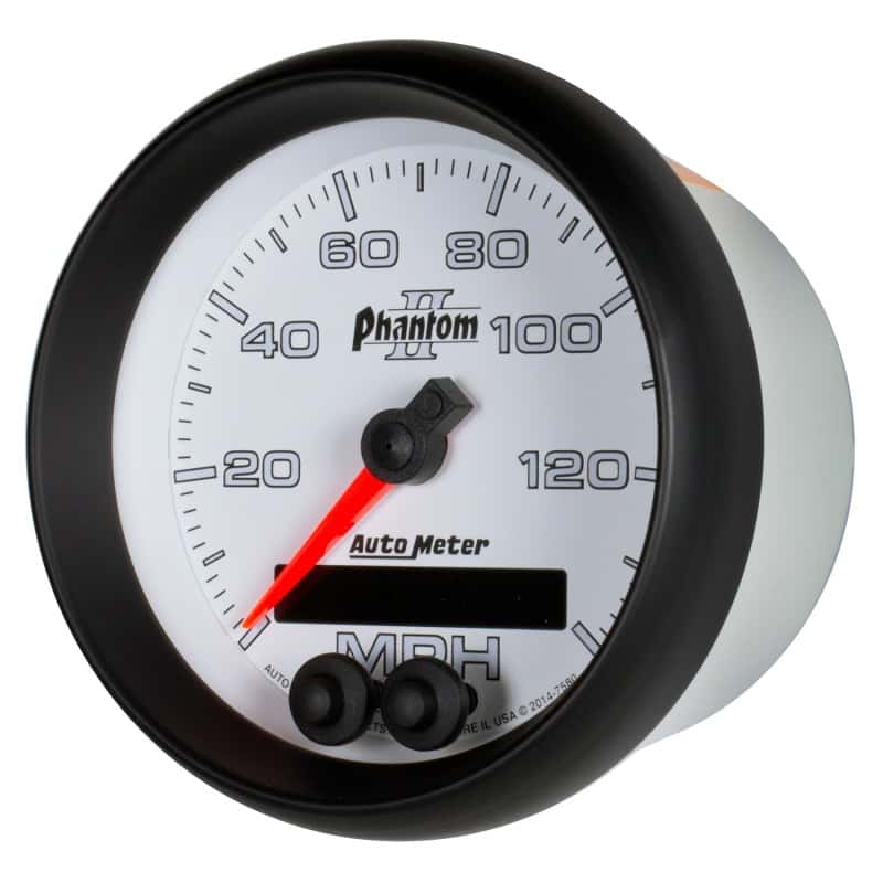AutoMeter — Autometer Phantom II 3-3/8in 0-140MPH In-Dash Electronic GPS Programmable Speedometer
3-3/8" SPEEDO, 140 M - view 8