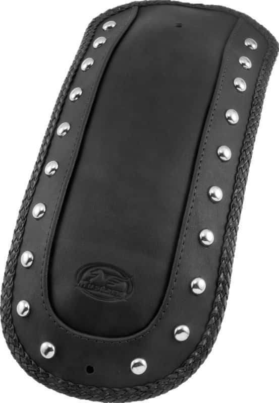 Mustang Motorcycle — Mustang 99-15 Yamaha Road Star 1600, Road Star 1700 Fender Bib w/Studs - Black - view 1
