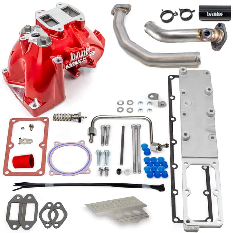 Banks Power — Banks Power 19-24 Ram 3500/4500/5500 6.7L Diesel Monster-Ram Intake System w/Fuel Line - Red
Monster Exhaust - view 2
