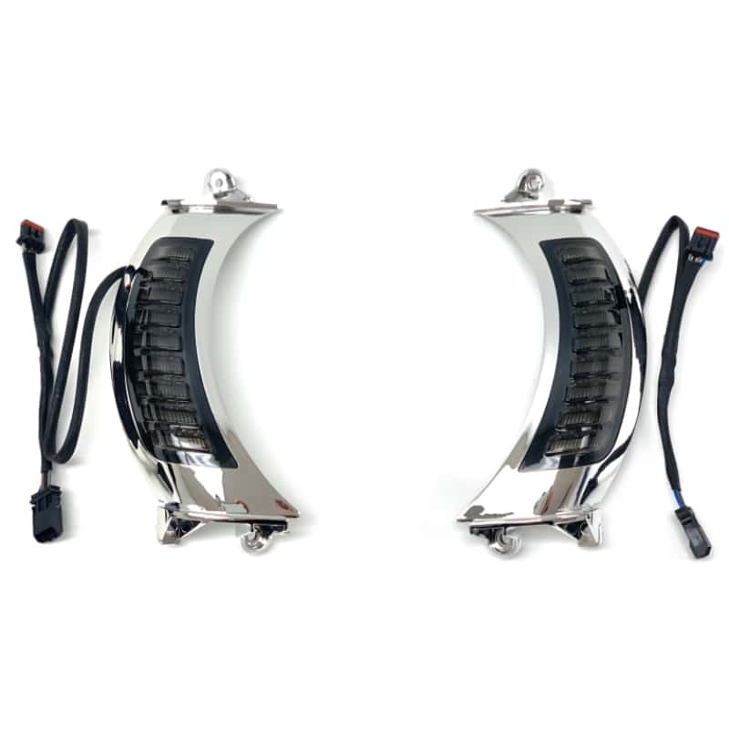 Letric Lighting — Letric Lighting Fairing Vent Swtchbck T/S Chr - view 1