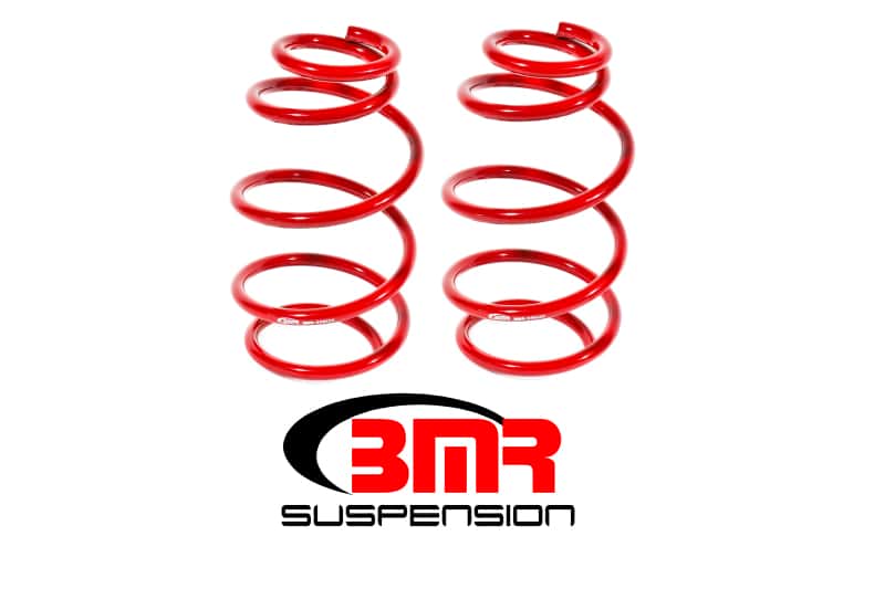 BMR Suspension — BMR 10-15 5th Gen Camaro V6 Front Lowering Springs - Red
Lowering Springs - view 1