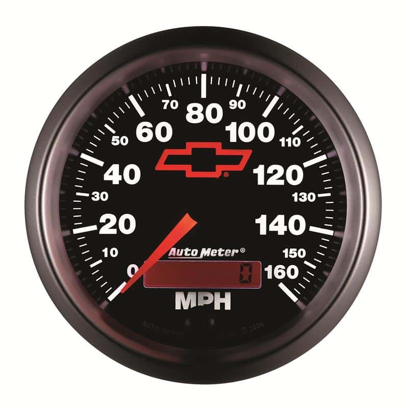 AutoMeter — Autometer Speedometer 3-3/8in, 0-160 MPH, Elec. Programmable - Bowtie Black
3-3/8" SPEEDO, 160 M - view 5