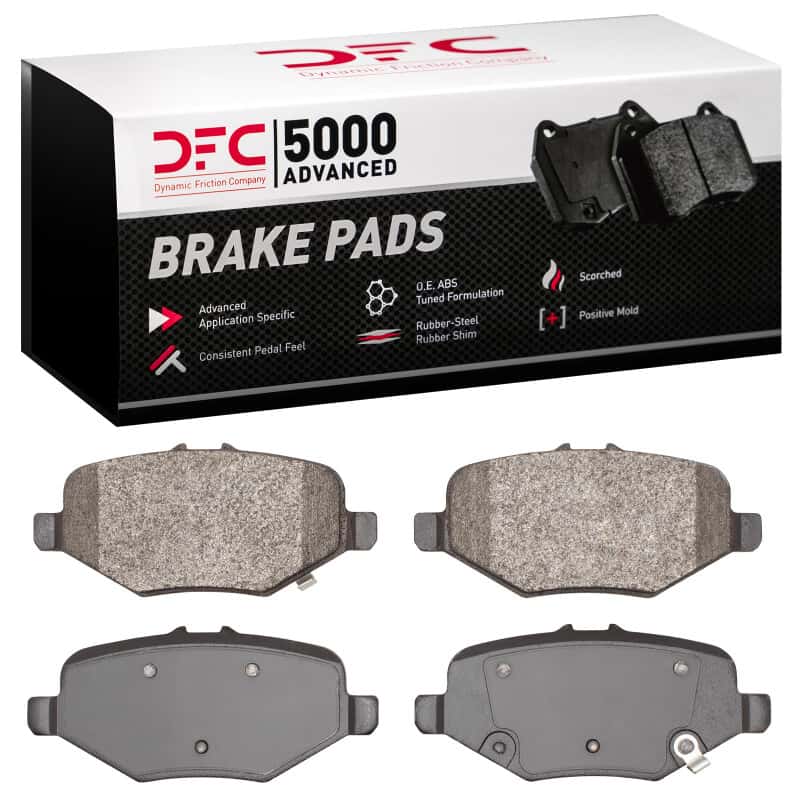 DFC — DFC 13-19 Ford Explorer Rear 5000 Advanced Semi Metallic Brake Pads
DFC Brake Pad Set - view 1