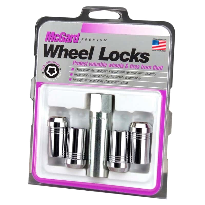 McGard — McGard Wheel Lock Nut Set - 4pk. (Tuner / Cone Seat) M14X1.5 / 22mm Hex / 1.648in. Length - Chrome - view 6