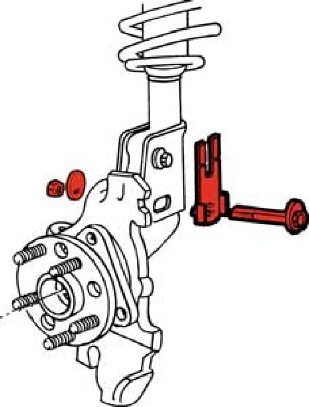 SPC Performance — SPC Performance CAMBER ADJUSTMENT KIT
CAM BOLTS PAIR
CAM BOLT PR - view 5