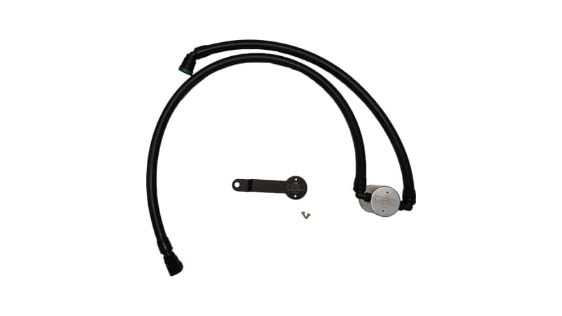 J&L — J&L 17-25 Chrysler Pacifica/20-25 Chrysler Voyager Oil Separator PCV Side - Clear Anodized
Oil Separator - view 1