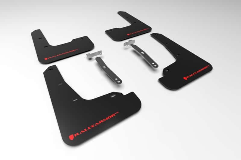 Rally Armor — Rally Armor 21-23 Hyundai Elantra Black UR Mud Flap w/Red Logo
Mud Flap - view 1